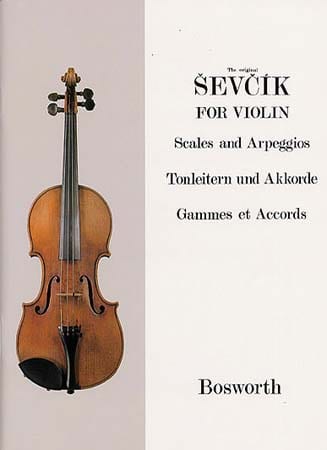 BOSWORTH SEVCIK - GAMMES ET ACCORDS - VIOLON