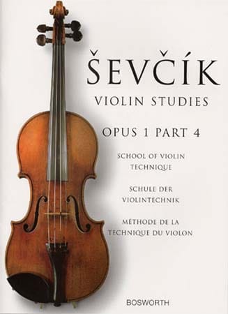 BOSWORTH SEVCIK - ETUDES OP.1 PART 4 TECHNIQUE - VIOLON