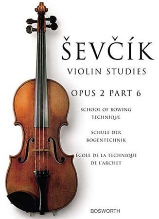 BOSWORTH SEVCIK - ETUDES OP.2 PART 6 TECHNIQUE DE L'ARCHET - VIOLON