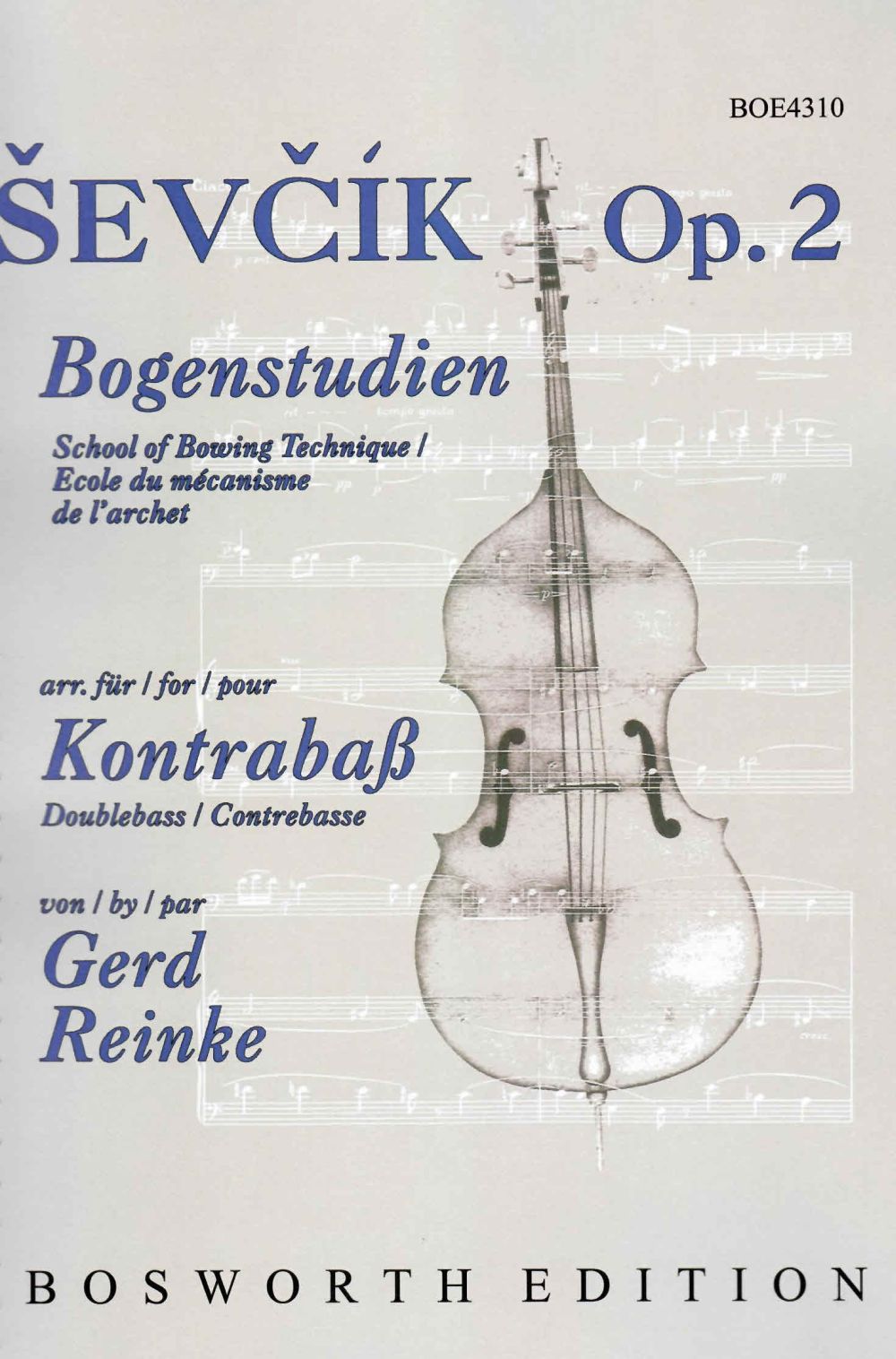 BOSWORTH SEVCIK - SCHOOL OF BOWING TECHNIQUE OP.2 