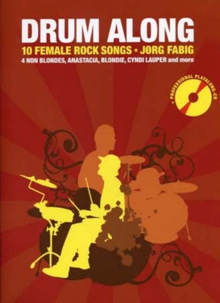 BOSWORTH DRUM ALONG 10 FEMALE ROCK SONGS + CD - BATTERIE