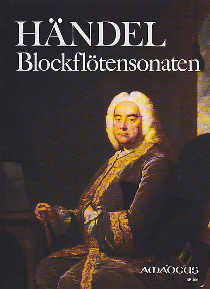 AMADEUS HAENDEL G.F. - BLOCKFLOTENSONATEN - RECORDER, BC