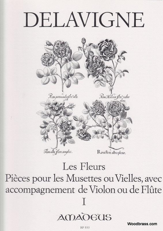 AMADEUS DELAVIGNE PH. - LES FLEURS VOL. 1 - 2 FLUTES A BEC