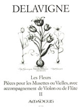AMADEUS DELAVIGNE PH. - LES FLEURS VOL. II - 2 FLUTES A BEC