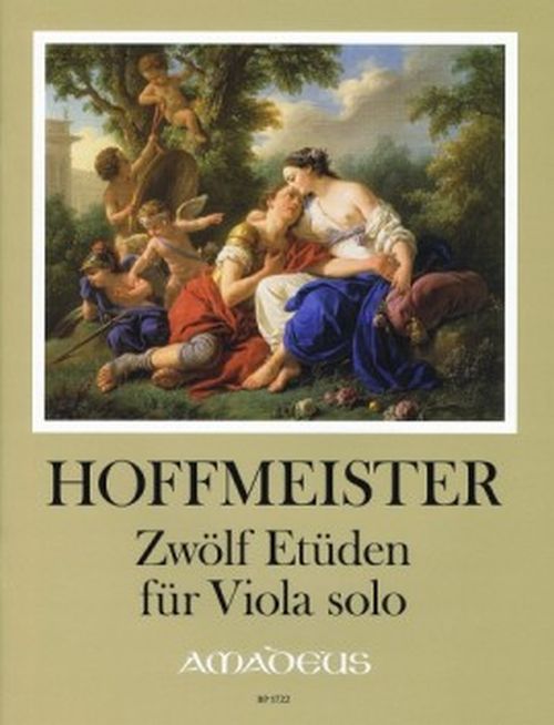 AMADEUS Hoffmeister - 12 Etudes - Alto