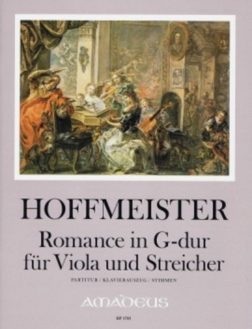 AMADEUS HOFFMEISTER F.A. - ROMANCE - ALTO & PIANO