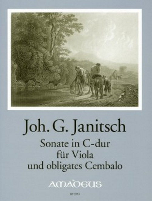 AMADEUS Janitsch J.G. - Sonata - Alto & Piano