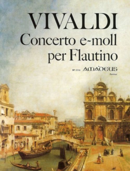AMADEUS VIVALDI ANTONIO - CONCERTO E-MOLL OP.44/11 RV 445 - CONDUCTEUR