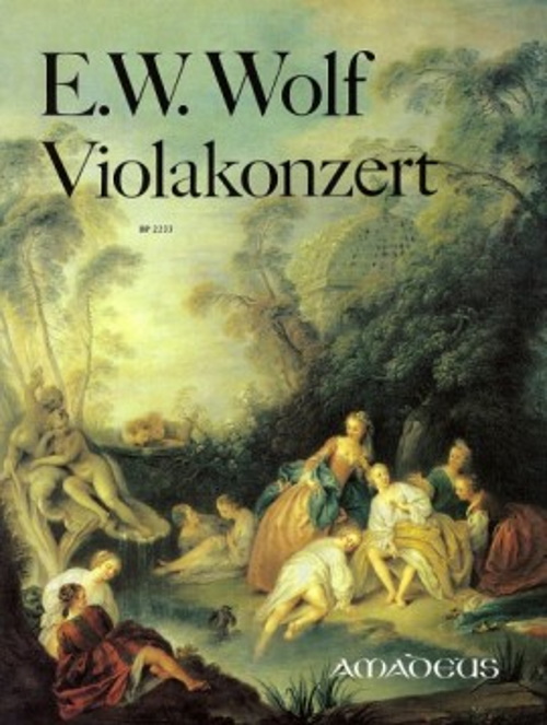AMADEUS WOLF E.W. - CONCERTO F MAJOR - ALTO & PIANO 