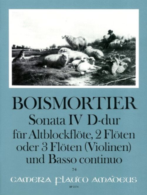 AMADEUS BOISMORTIER - SONATE IV OP.34 IN D MAJOR