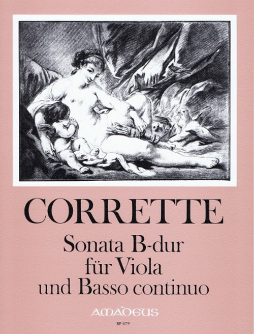 AMADEUS Corrette Michel - Sonata In B-dur - Alto & BC