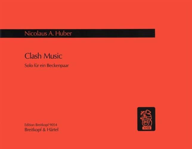 EDITION BREITKOPF HUBER NICOLAUS A. - CLASH MUSIC - PERCUSSION