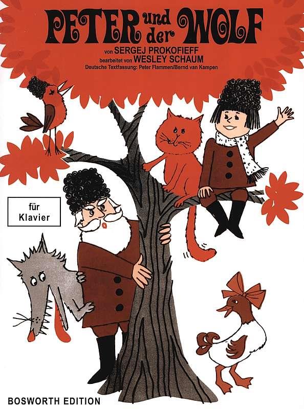 BOSWORTH Prokofiev S. - Peter Und Der Wolf - Piano (texte Allemand)