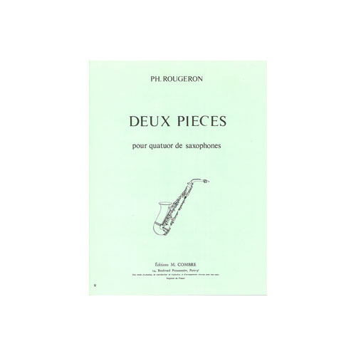 COMBRE Rougeron - Pièces (2) - 4 Saxophones