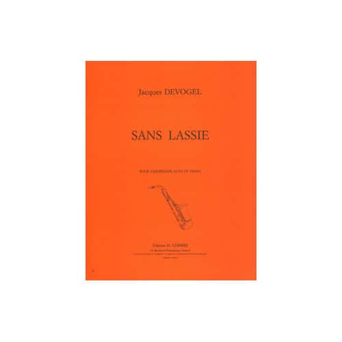 COMBRE DEVOGEL - SANS LASSIE - SAXOPHONE MIB OU CLARINETTE SIB ET PIANO
