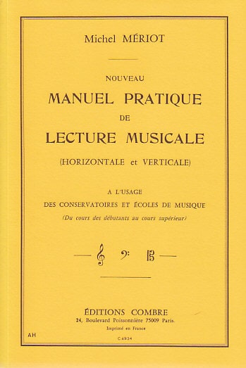 COMBRE MERIOT - NOUVEAU MANUEL PRATIQU.LECTURE