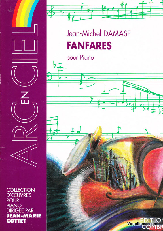 COMBRE Damase JEAN-michel - Fanfares - Piano