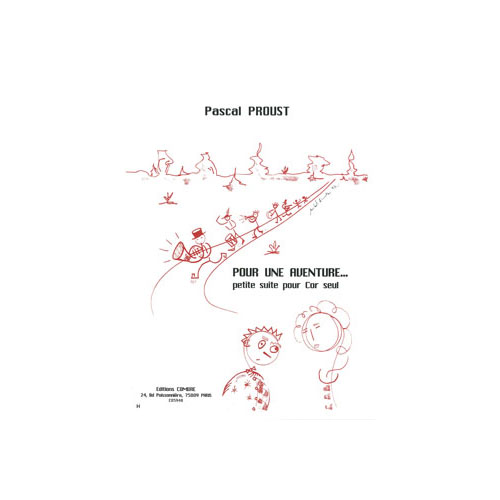 COMBRE Proust - Pour Une AVENTURE-petite Suite - Cor Seul