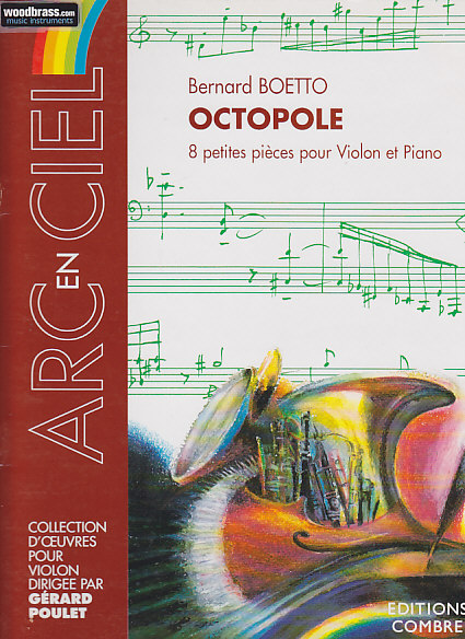 COMBRE BOETTO - OCTOPOLE (8 PIÈCES) - VIOLON ET PIANO