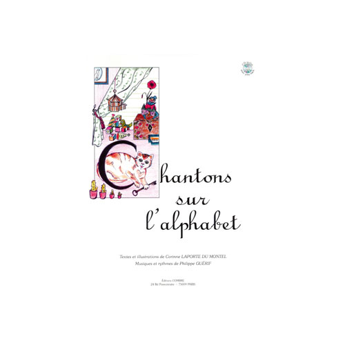 COMBRE LAPORTE DU MONTEL C. / GUERIF P. - CHANTONS SUR L'ALPHABET AVEC PLAY-BACK - FORMATION MUSICALE