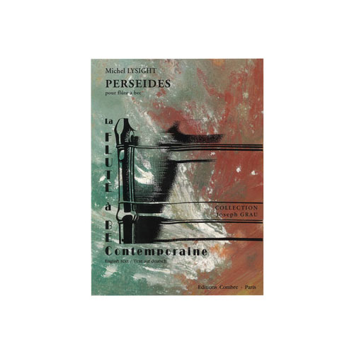COMBRE LYSIGHT MICHEL - PERSEIDES - FLUTE A BEC
