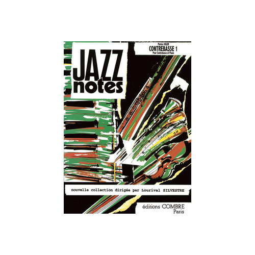 COMBRE SOLER PATRICE - JAZZ NOTES CONTREBASSE 1 (4 PIECES) - CONTREBASSE ET PIANO