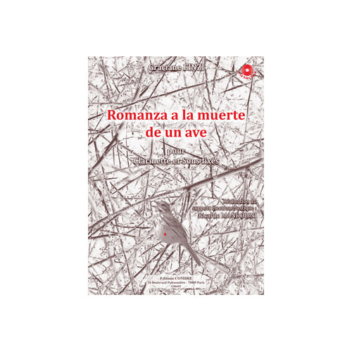 COMBRE FINZI G. - ROMANZA A LA MUERTE DE UN AVE - CLARINETTE & SONS FIXES (+CD)