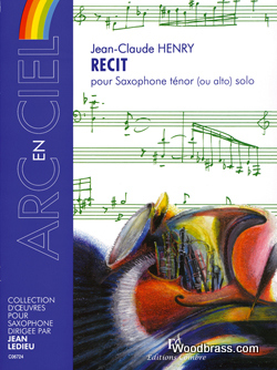 COMBRE Henry - Récit - Saxophone Ténor (ou Alto) Solo