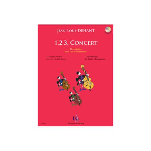 COMBRE DEHANT - 1.2.3 CONCERT - 2 OU 3 CONTREBASSES