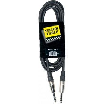 YELLOW CABLE Cordon Jack Stéréo Jack Stéréo 1 M