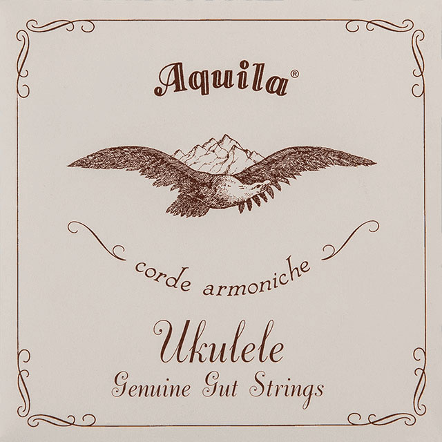 AQUILA NATURAL GUT UKULELE SOPRANO, GCEA, HIGH G