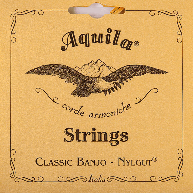 AQUILA 2B Nylgut Jeu Banjo 5 Cordes, Dbgdg, Tir Faible, 1 Corde Rouge