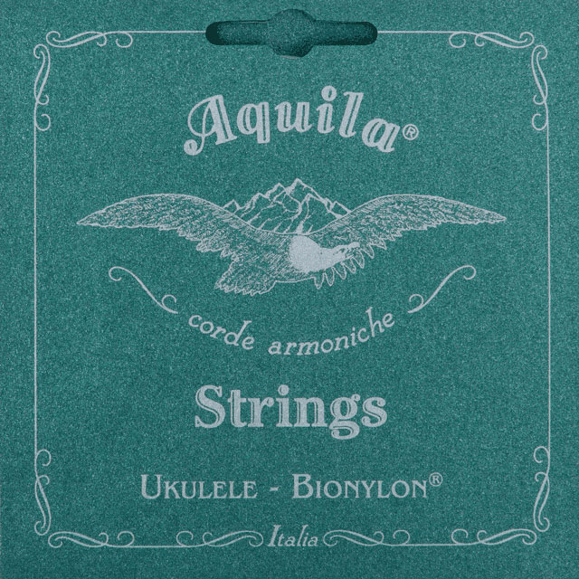 AQUILA 65U BIONYLON UKULELE SET TENOR, GCEA, LOW G, FILE