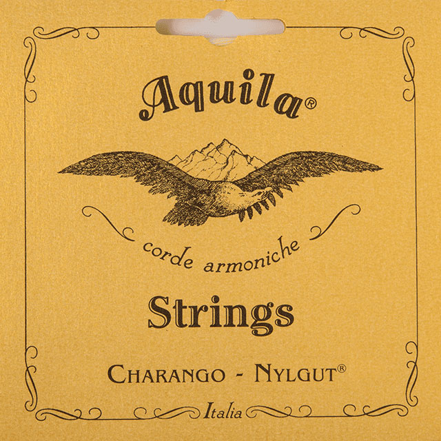 AQUILA Nylgut Jeu Charango 7 Cordes, (Six Corde à l'Unité + 1 Double)