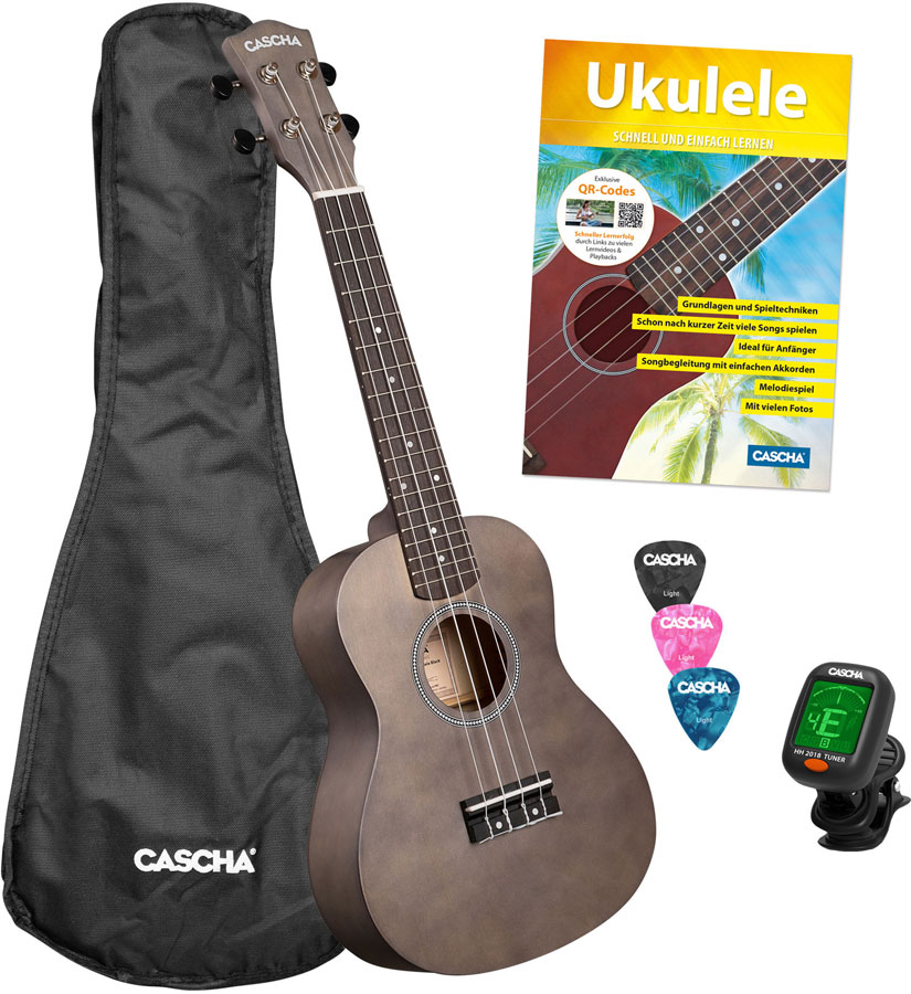 CASCHA Cuc101S Concert Linden Black Set