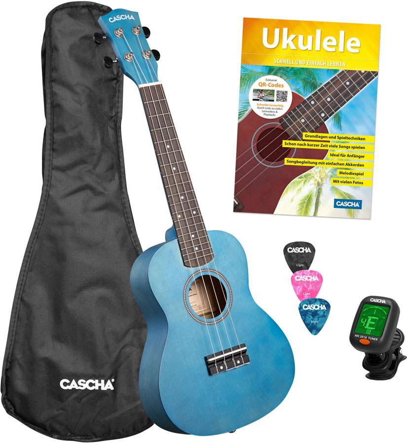 CASCHA CUC103s Concert Linden Blue Set