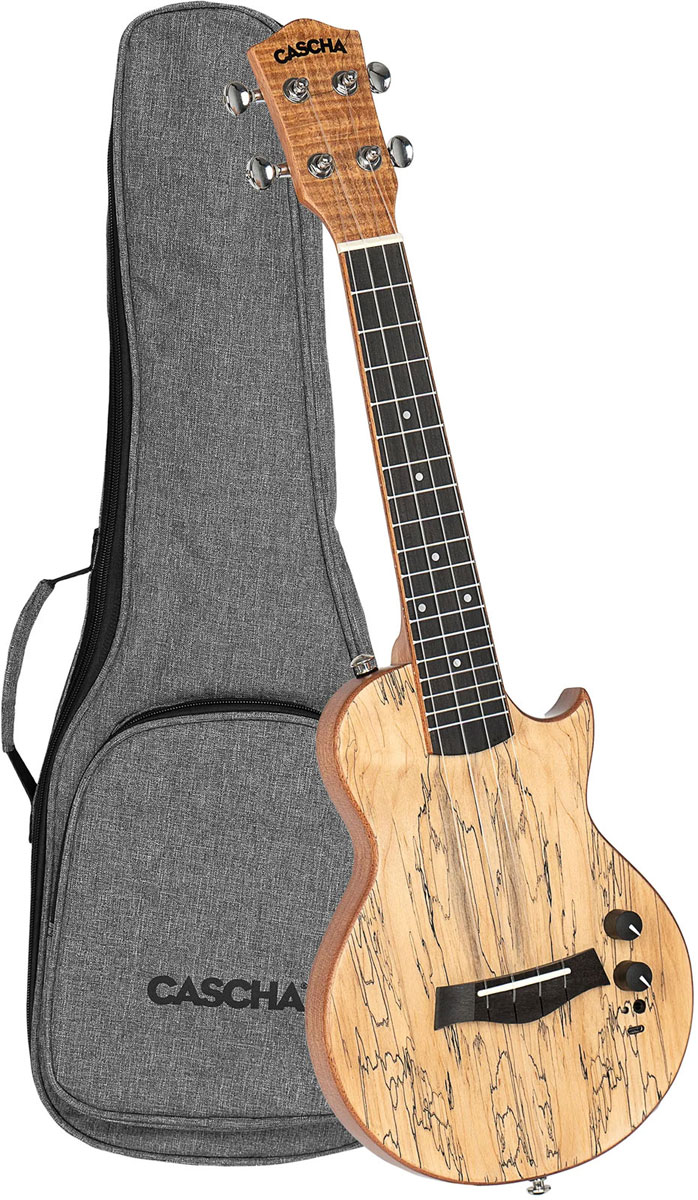 CASCHA CUCE100 Electric Concert Maple
