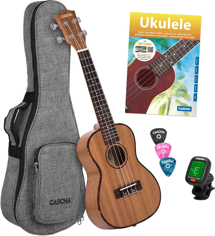 CASCHA Hh 2036 Concert Mahogany Set