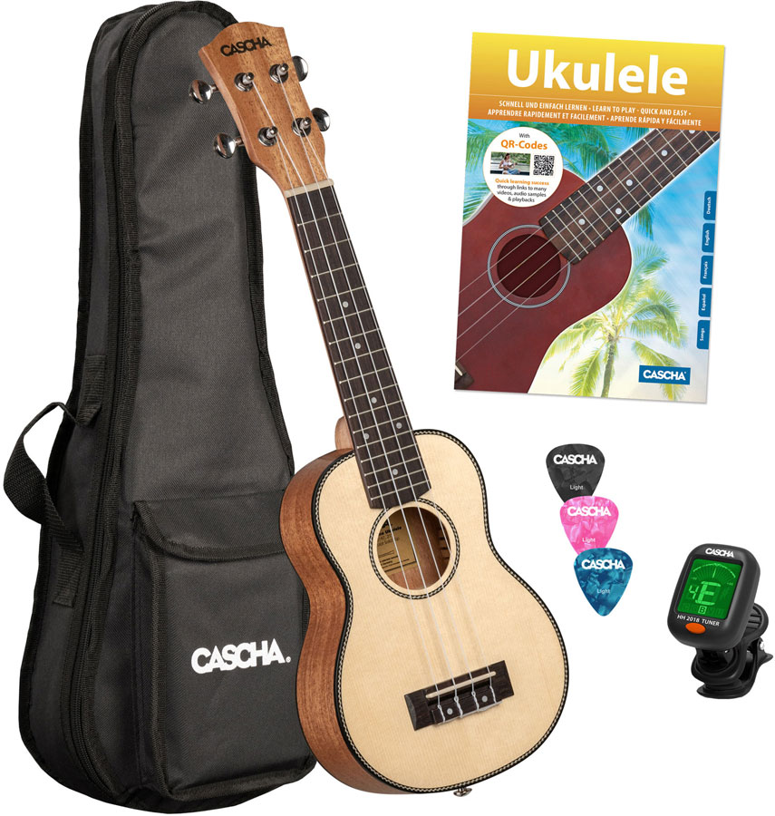 CASCHA HH 2149 Soprano Épicéa Set