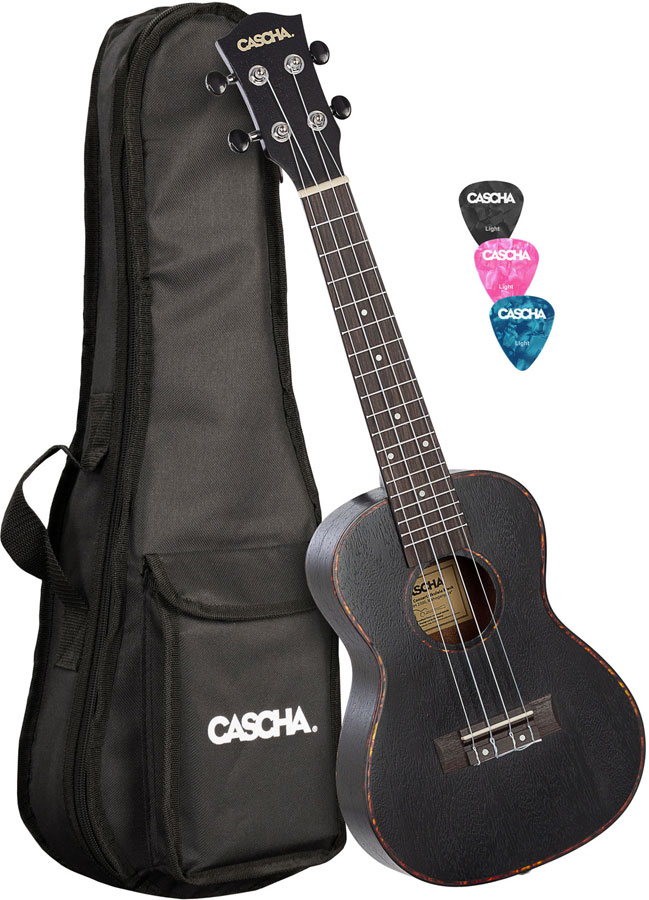 CASCHA Hh 2300L Concert Mahogany Black Lh