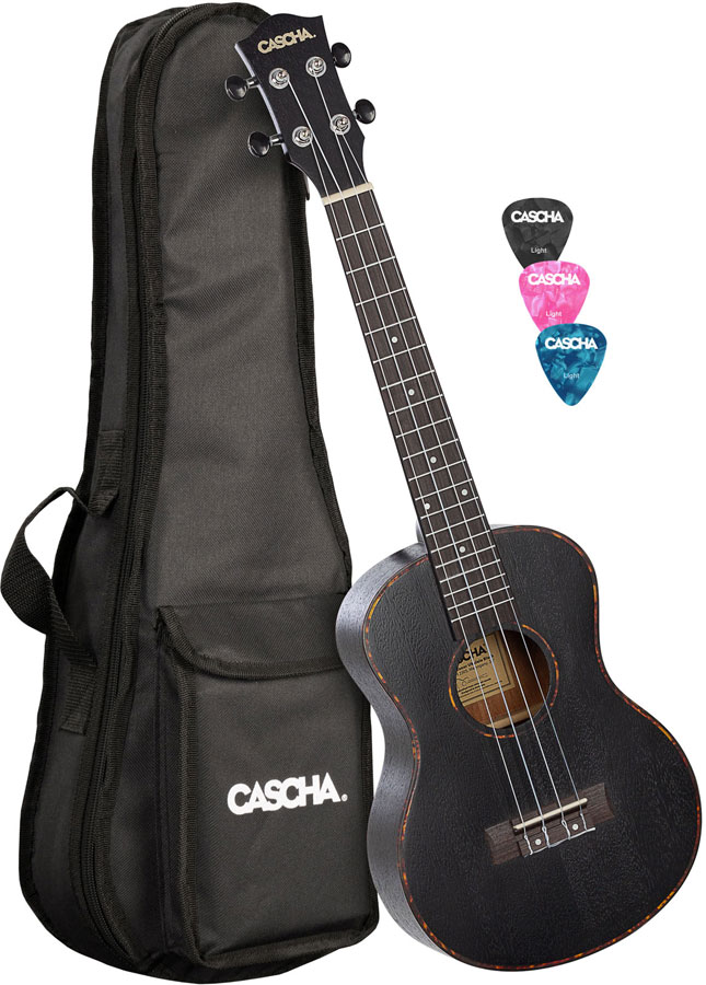CASCHA HH 2305L Ténor Acajou Black LH
