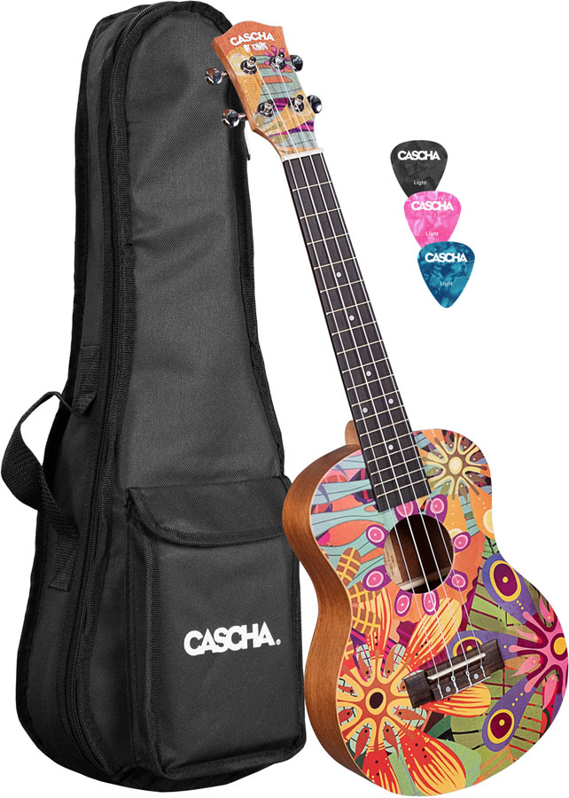 CASCHA HH 2611 Ténor Art Series Flowers