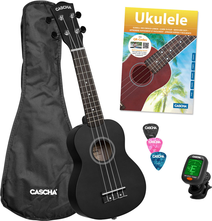 CASCHA Hh 3969 Soprano Linden Black Set