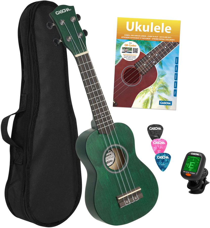 CASCHA Hh 3972 Soprano Linden Green Set