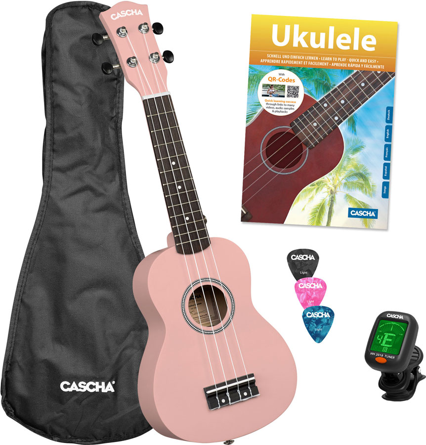 CASCHA Hh 3976 Soprano Linden Pink Set