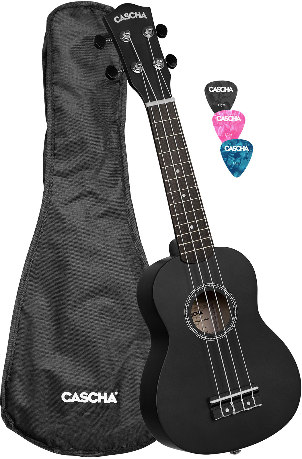 CASCHA Hh 3960 Soprano Linden Black