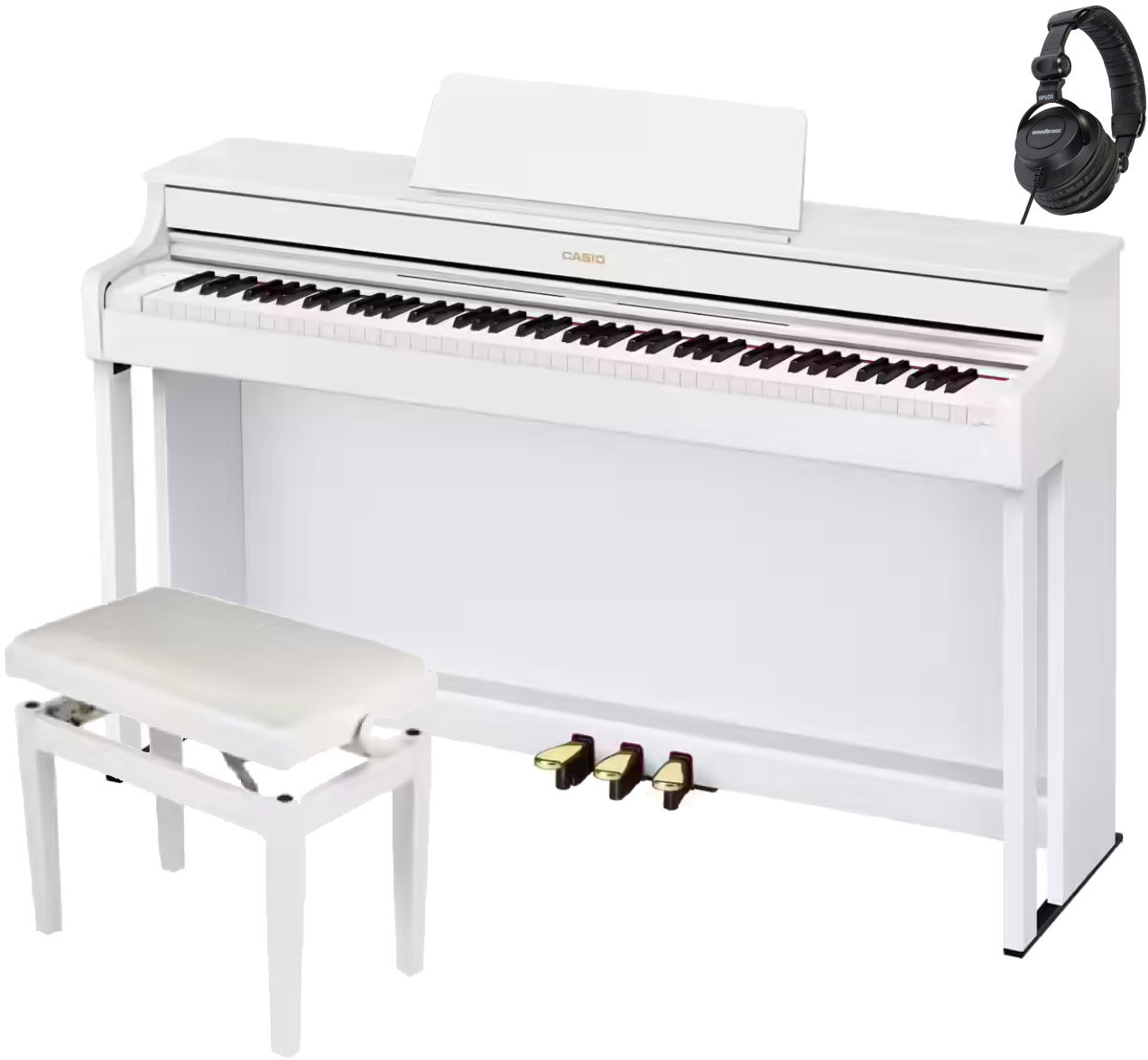 CASIO AP-300 White + Accessories