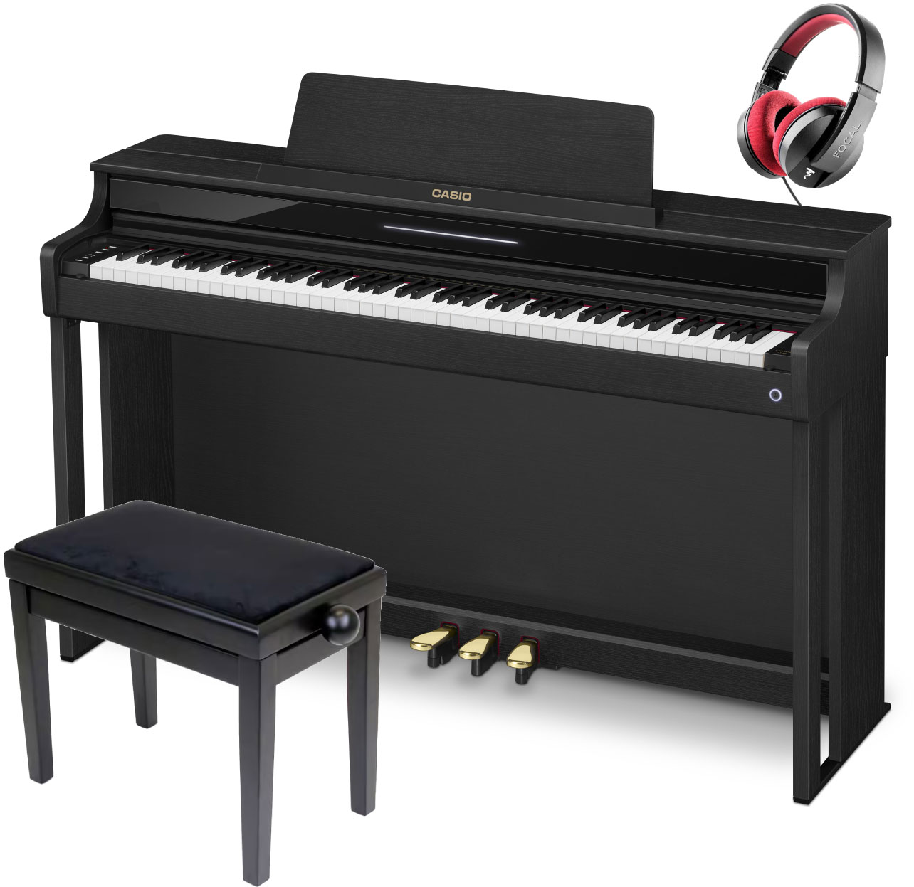 CASIO AP-550 Black + Accessories