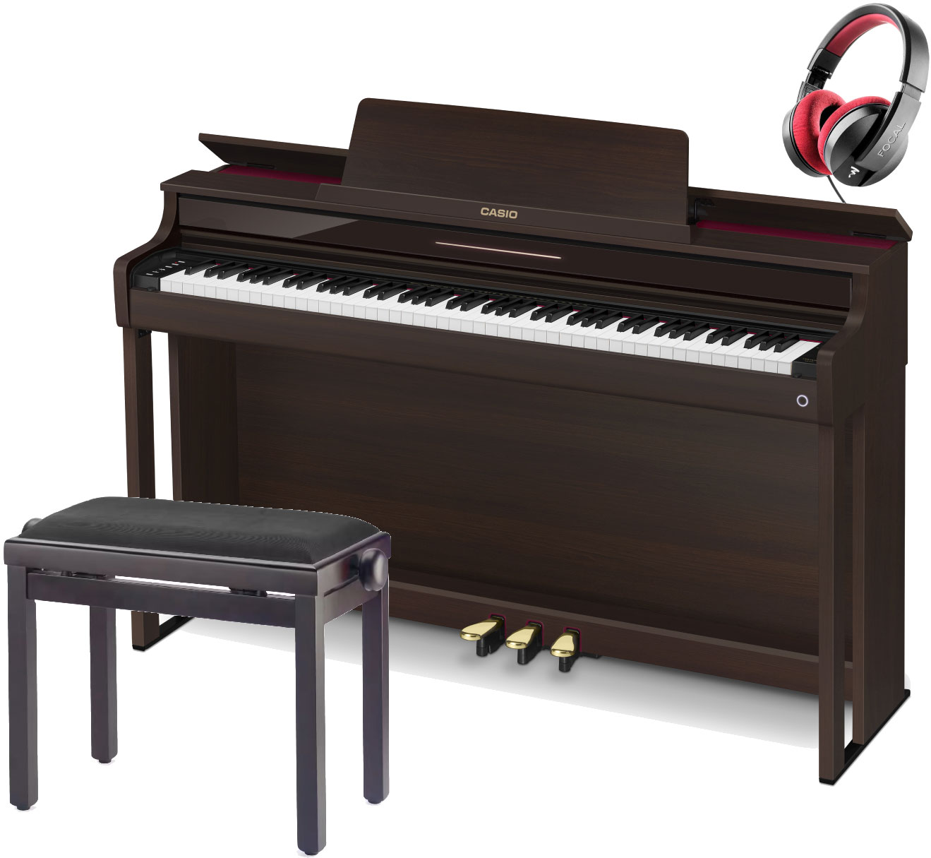 CASIO AP-550 Brown + Accessories