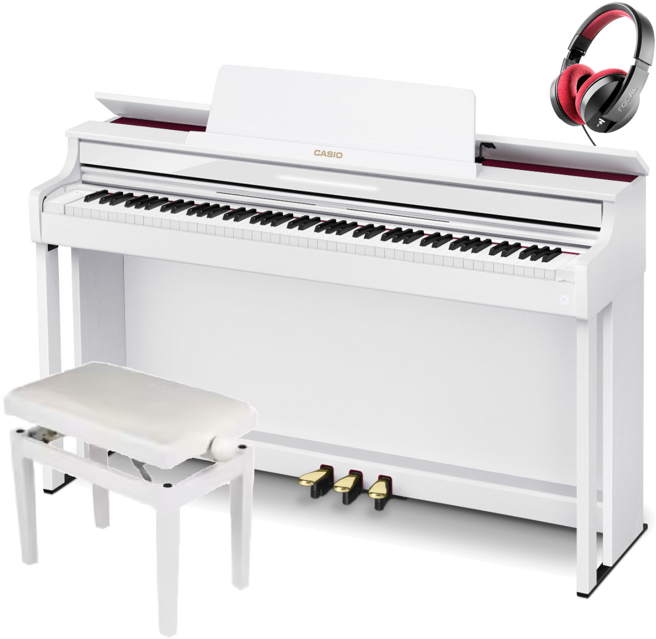 CASIO AP-550 White + Accessories